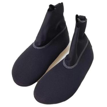 Imagem de Sapatilha Beach Tennis Neoprene Adulto Realtex, GG, Preto, Cinza