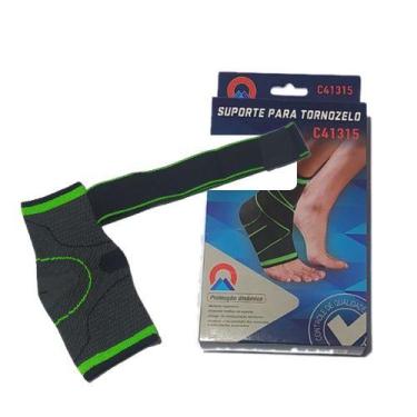 Imagem de Suporte de Tornozelo JTK (C41315), Preto, Unissex, Único