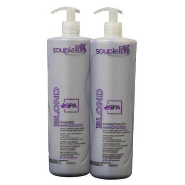 Imagem de Soupleliss Kit SPA Blond 2x 1L - souple liss