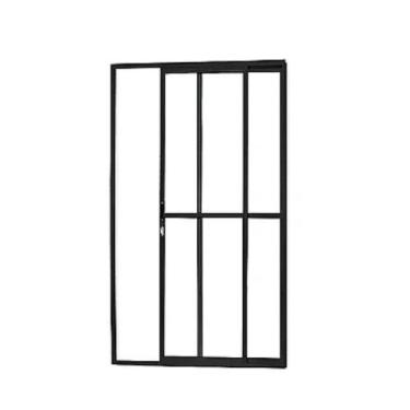 Imagem de PORTA SACADA 2 FOLHAS 210x150 COM TRINCO PRETO LINHA 20 NORMTIZADA - E