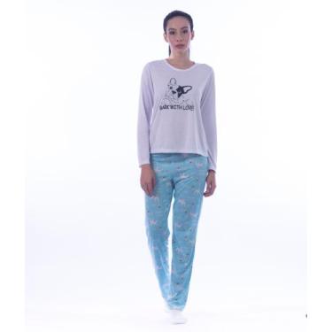 Imagem de Lindo Pijama Feminino com Estampa Dog  Danka 8679, M