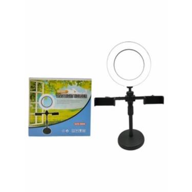 Imagem de Ring Light Mesa 6 Polegadas com 2 Suportes Celular Ajustável - KINGLEE
