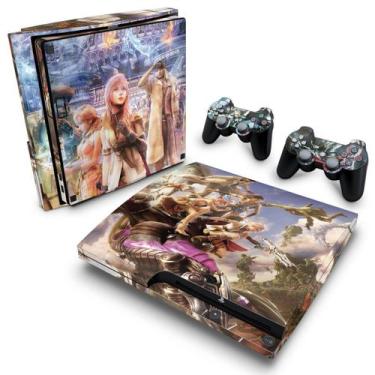 Imagem de Adesivo Compatível PS3 Slim Skin - Final Fantasy Xiii C - Pop Arte Ski