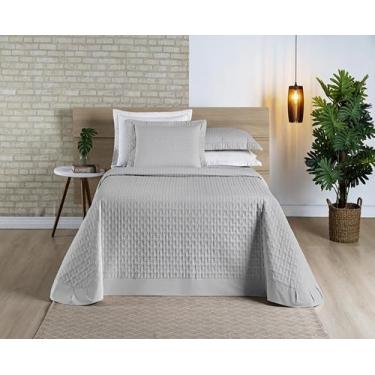 Imagem de Cobre Leito Madri Casal Queen Algodão 200 Fios Varias Cores - Doce Lar