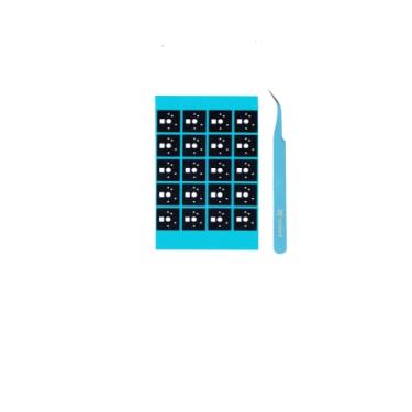 Imagem de Ranked Kit de interruptores premium para teclado mecânico personalizado DIY | Espuma EVA | 0,5 mm de espessura (EVA 120 peças + 1 pinça)