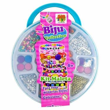 Imagem de Biju Collection Kit Maleta Pequena - Dm Toys, Azul