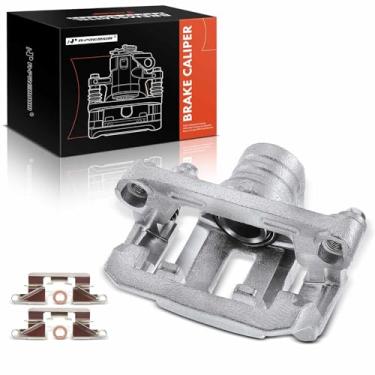 Imagem de A-Premium Conjunto de pinça de freio a disco com suporte compatível com modelos Nissan e Suzuki - Frontier 2005-2025, Xterra 2005-2015, Equator 2009-2012 - lado esquerdo do motorista traseiro