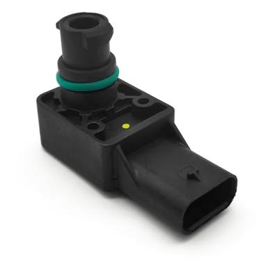 Imagem de Sephile Sensor de pressão absoluta coletor automotivo de 1 peça, sensor de monitores de pressão de ar de admissão, compatível com OEM #5149174AA 5149174AB 0261230227 7B0906052A (preto)