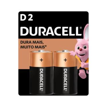 Imagem de Pilha Alcalina Duracell Grande D com 2 unid.