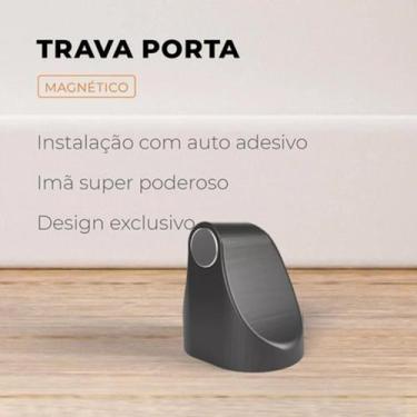 Imagem de Fixador Prendedor Trava Portas Magnético Comfort Door Chumbo
