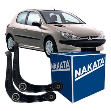 Imagem de Par Bandeja Completa Peugeot 206 1.4 8v 2010 2010 - NAKATA