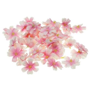 Imagem de PATIKIL Cabeças de flores artificiais de ameixa de 4,5 cm, pacote com 30 cabeças de flores falsas para decoração de buquê floral de casamento, faça você mesmo, roxo claro