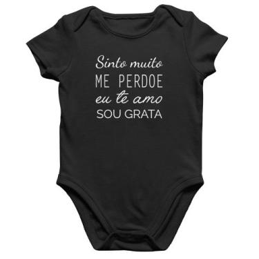 Imagem de Body Bebê Algodão Ho'oponopono - Sinto muito, me perdoe, eu te amo, so