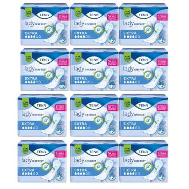 Imagem de Kit C12 Lady Discreet Extra Proteção Conforto Diário - Tena - Tena - E