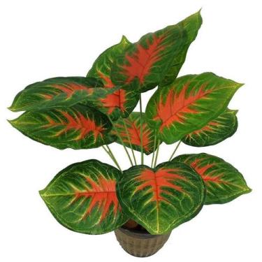 Imagem de Árvore Folhagem Realista 53cm Arranjo e Vaso de Sala Plantas - La Caza