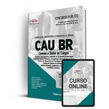Imagem de Apostila CAU-BR - Comum a Todos os Cargos - Apostilas Opção