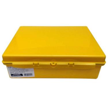 Imagem de Estojo Impermeável Amarelo Com Vedação Grande - Emifram