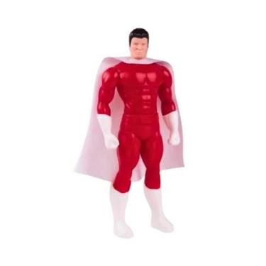 Imagem de Boneco herois da toys plast c/capa/mascara  supertoys