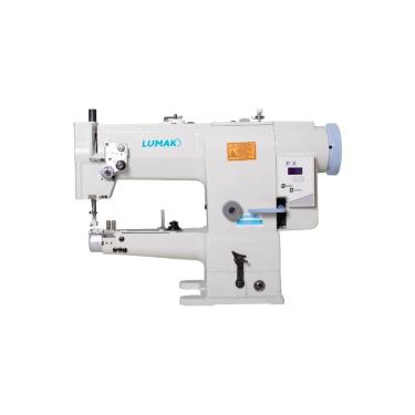 Imagem de Máquina Costura Industrial Braço Cilíndrica Transporte Triplo 7MM LU2628D-H-QI 220V - Lumak