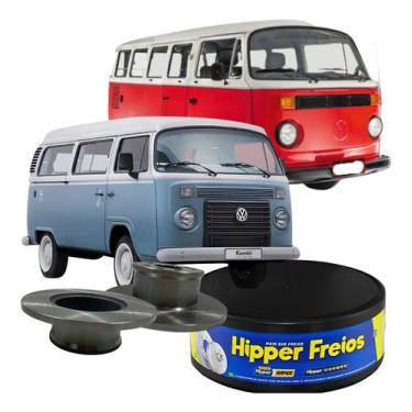 Imagem de Par Disco Freio Dianteiro Original Sólido Vw Kombi - HIPPER FREIOS