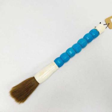 Imagem de Escultura Pincel de Parede Decorativo Azul Impecavel Luxo - LUXdécor C