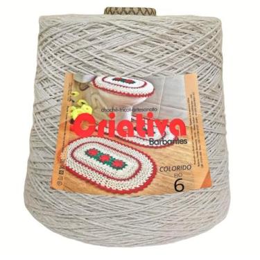 Imagem de Barbante Para Crochê Criativa 500g N.º 6 - Criativa Barbantes, 325 Are