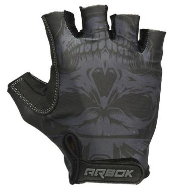 Imagem de Luva para Ciclista Arbok Dark Preta, GG, Preto, Cinza