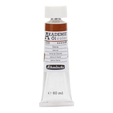 Imagem de Tinta Óleo Importada Schmincke Akademie 60ml 606 Sienna