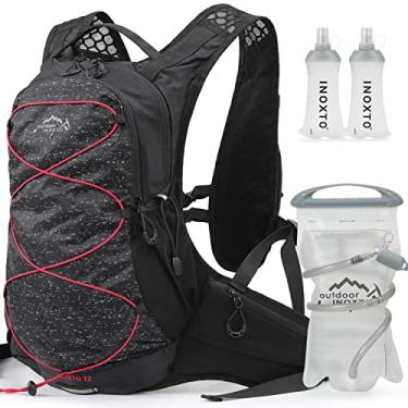 Imagem de Mochila de hidratação, mochila leve para água com bexiga de hidratação de 2L, mochila para homens e mulheres, colete de hidratação para corrida, trilha, caminhada, ciclismo, corrida, escalada (576-pre