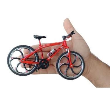 Imagem de Bicicleta Miniatura Mountain Bike Speed Em Metal Ciclismo - Top Casa, 