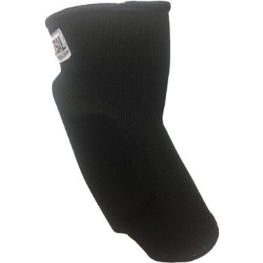 Imagem de Cotoveleira Goleiro Futsal Mania De Futsal Premium, Preto, P