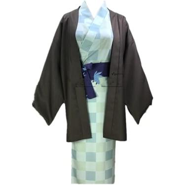 Imagem de Cos FGO Fate Grand Order Terceiro Aniversário David Kimono Fantasia Anime Cosplay Fantasia (Masculino P)