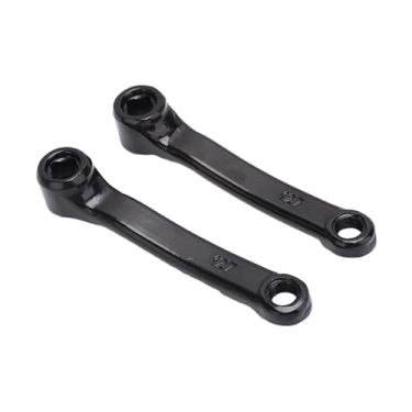 Imagem de Fancyes Bicicleta pedaleira multiuso resistente de alumínio braço manivela para bicicleta dobrável exercício bicicleta equitação suprimentos, 127 Braço de Manivela