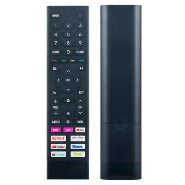 Imagem de Controle remoto de voz substituído ERF3G80H adequado para Hisense A7G U7G A7 A7HAU Series UHD 4K Smart TV 43A7G 50A7G 55A7G 65A7G 75A7G 85A7G 55U7G 65U7G 75U7G 85U7G 43A7HAU 50A7HAH U 55A7HAU 65A7HAU