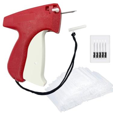 Imagem de Hobanga Kit de Pistola de Etiquetagem 1606 Unidades, Arma de Etiquetagem para Roupas, Kit de Arma Fixadora de Etiqueta de Preço de Varejo Padrão para Etiquetadora de Roupas com 6 Agulhas de Aço e 1600