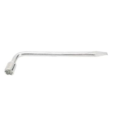 Imagem de Chave de cotovelo angular tipo L,chave de roda sobressalente de carro, chave de soquete hexagonal tipo L, ferramenta de reparo de soquete de extremidade com fenda com aço #45 para (19mm)