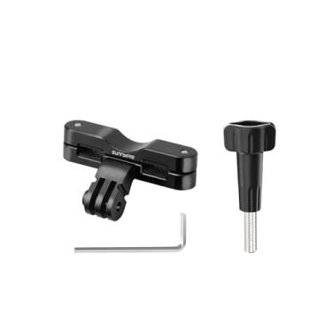 Imagem de YUULNMOP Suporte de trilho de assento de bicicleta para DJI Osmo Action 5 Pro/Action 4/Action 3, suporte para câmera de trilho de selim de bicicleta para acessórios de câmeras de ação Insta360 X4