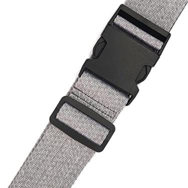 Imagem de ONE K 2 peças de alças de embalagem de colchão de espuma viscoelástica para mudança ou armazenamento (254 x 5 cm, cinza mesclado)