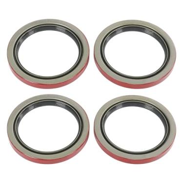 Imagem de RALZAOTO Selo de óleo unitizado da roda do cubo do reboque 370150BGO substituição para eixos Dexter 9K-10K GD 7.3 cm x OD 9.9 cm peças de reposição # 010-051-02, 010-051-00 (4PCS)