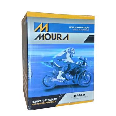 Imagem de Bateria Moura Moto  MA30D  30 Ah