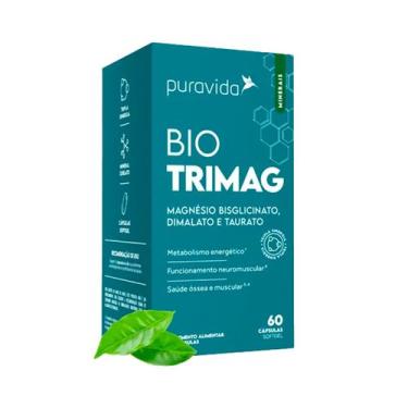 Imagem de Bio Trimag Trio de Magnésio 60 Cápsulas Puravida