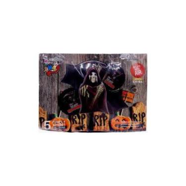 Imagem de Balão festa halloween 5 (1 kit de balões com 5 unidades) - Royal Toys