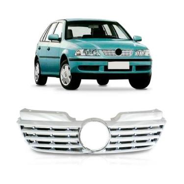 Imagem de Grade radiador gol g3 fase 1 1999 1999 00 01 02 2003 cromado - SP ACES