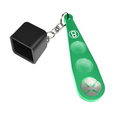 Imagem de MoyanSuper Suporte de giz portátil para tacos de piscina, suporte de giz para bilhar, acessório essencial de bilhar para entusiastas de tacos, verde