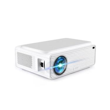 Imagem de Projetor Full HD, resolução nativa 1920 x 1080p feixe de vídeo com WiFi 5G, suporta tela de sincronização iOS/Android Mac, tela de 300 polegadas para jogos de filmes, compatível com HDMI, VGA, USB,