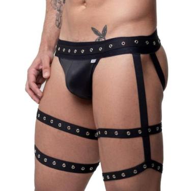 Imagem de Jockstrap Preta com Ilhós: O Toque de Ousadia que Você Merece : Sinta-