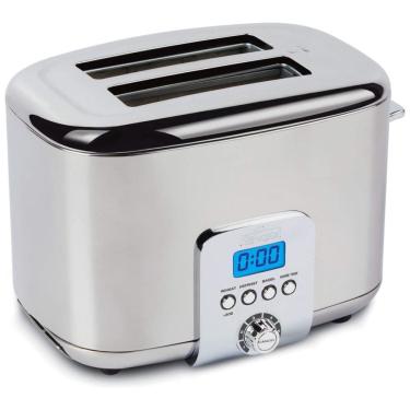 Imagem de Torradeira Elétrica, Aço Inoxidável, 2 Fatias, 6 Níveis Sombra, 110v, ALL CLAD TJ822D51, Prateado