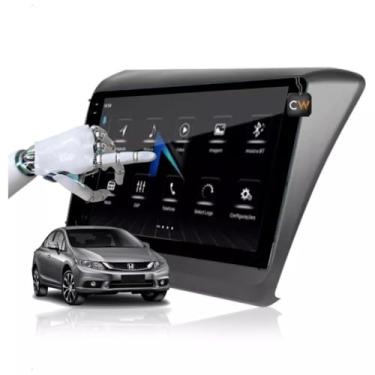 Imagem de Kit Central Multimidia Nimus 9 polegadas Carplay Android Honda Civic G9 LXR LXS 12/14