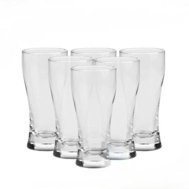 Imagem de Jogo de Copos Cerveja Chopp Lager 200ml Vidro Resistente(6 COPOS)