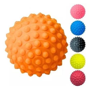 Imagem de Bolinha Cravo para Cachorro Pet Anti Stress e Massagem Mãos e Pés - Su